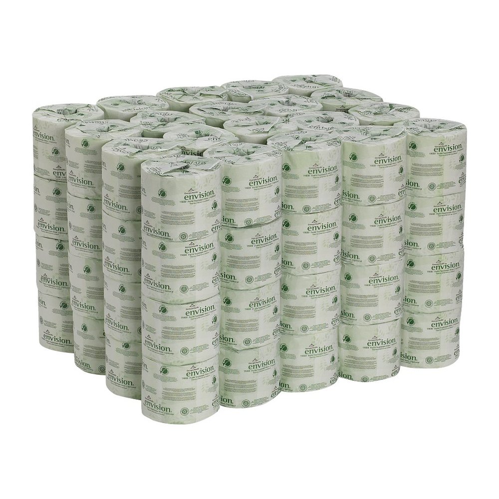 Georgia Pacific Professional Pacific Blue Basic Bathroom Tissue, Septic Safe, 2-